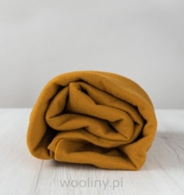 Filc igłowy prefilc wełniany merino MIODOWY 19mic