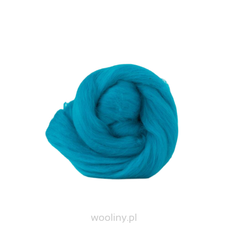Wełna czesankowa merynos australijski 19mic Kobalt