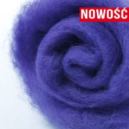Wełna merynos w błamie do filcowania INDYGO