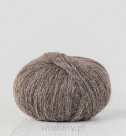 Włóczka SIERRE 68% alpaka i 10% merynos BRĄZOWY 100g