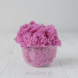 Wool Nepps wełniane kuleczki do filcowania CYKLAMEN