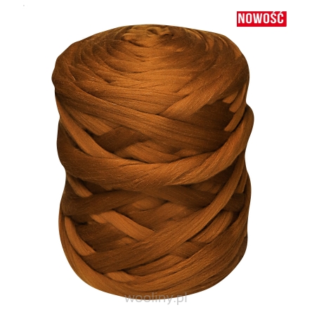 Wełna czesankowa polska BURSZTYNOWY #94 hurt 4,5 kg