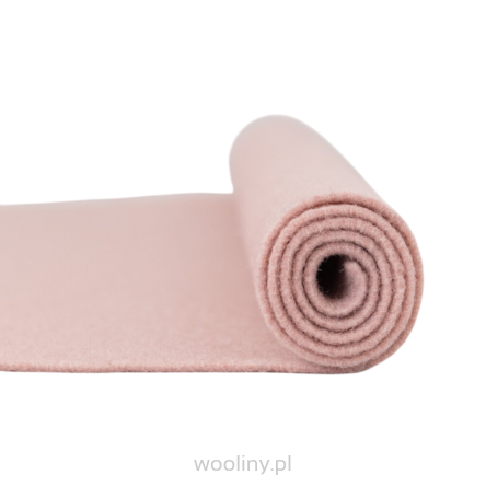 Filc wełniany 2mm BRUDNY RÓŻ 30x30cm dekoracyjny