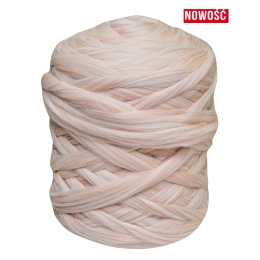 Wełna czesankowa 4,5kg MUSZELKOWY #85 wałek hurt