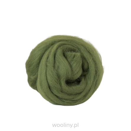 Wełna czesankowa 19mic BLUSZCZ merynos australijski 