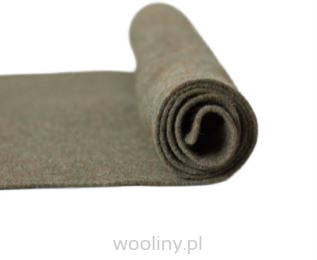 Filc wełniany 2mm Melanż ZIELONY 30*30cm