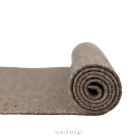 Filc wełniany 2mm ŻÓŁWI 30x30cm dekoracyjny