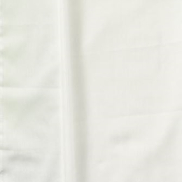 Biała chusta JEDWAB + BAWEŁNA Batist 9  75x75 cm 