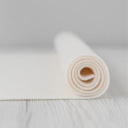 Filc wełniany 3mm MLECZNY BIAŁY ECRU 30x30cm dekoracyjny
