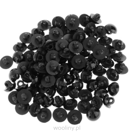Oczy oczka guziki 20mm czarne przyszywane