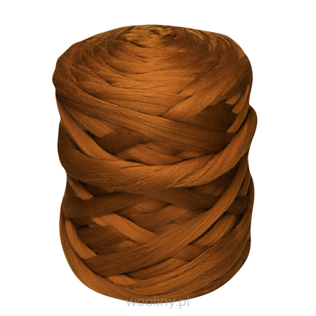 Kocyk czesankowy do sesji noworodkowej BURSZTYNOWY