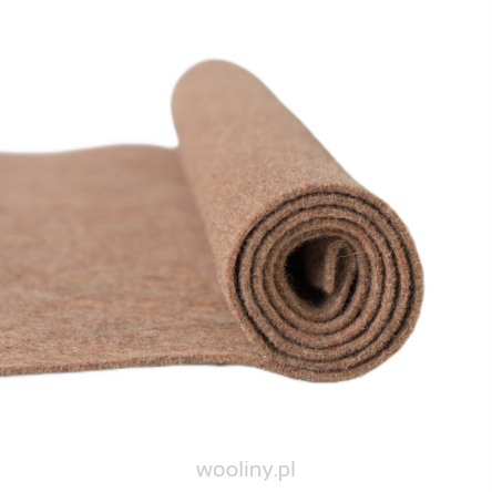 Filc wełniany 2mm PUSTYNNY 30x30cm dekoracyjny