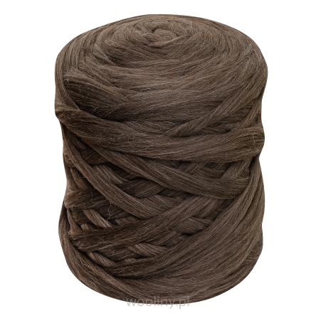 Wełna czesankowa MELANŻ BRAZOWY #51