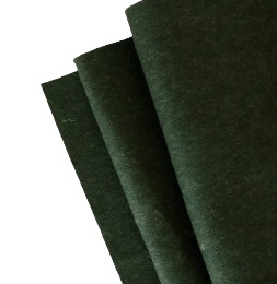 Filc wełniany 70% dekoracyjny 2mm CIEMNY ZIELONY