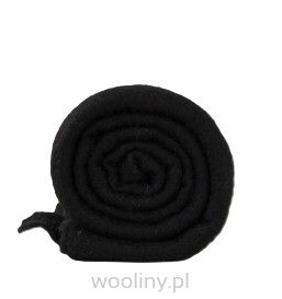 Filc igłowy prefilc wełniano-jedwabny do filcowania CZARNY 19mic 