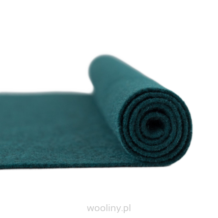 Filc wełniany 2mm 30x30cm MORSKI ZIELONY dekoracyjny