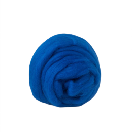 Wełna czesankowa NIEBIESKI CHAGALL merynos australijski 19mic 