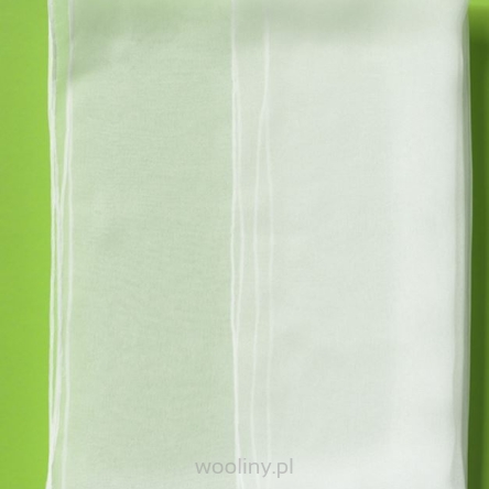 Szal jedwabny szyfon 3,5 BIAŁY 180x45cm do nuno filcowania 