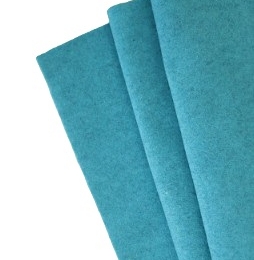 Filc wełniany 70% dekoracyjny 2mm TURKUSOWY