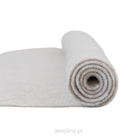 Filc wełniany 3mm Melanż BEŻU 45*54cm dekoracyjny