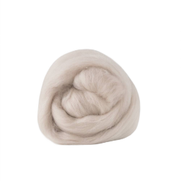 Wełna czesankowa merynos australijski 19mic BEŻ