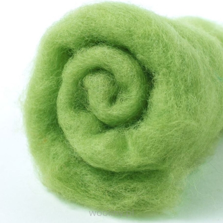 Wełna w błamie do filcowania LIMONKA