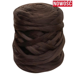 Wełna czesankowa 22-24mic BRĄZOWY 4,5kg HURT